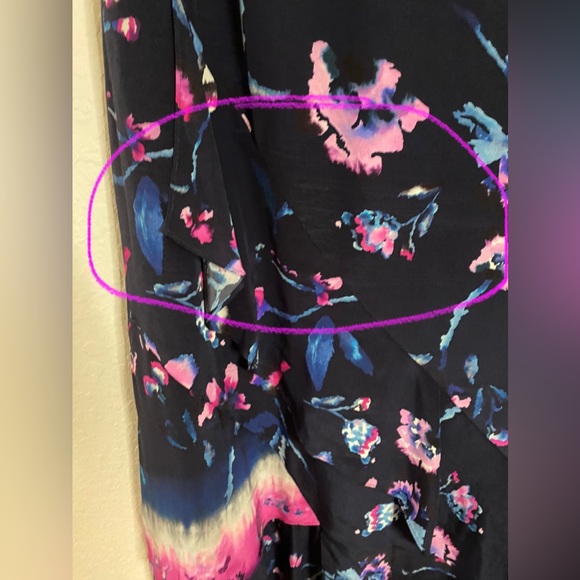 TANYA TAYLOR Estrella Ruffle Dress $595 100% Silk Plus Size 22 2X No Stretch - Picture 9 of 15